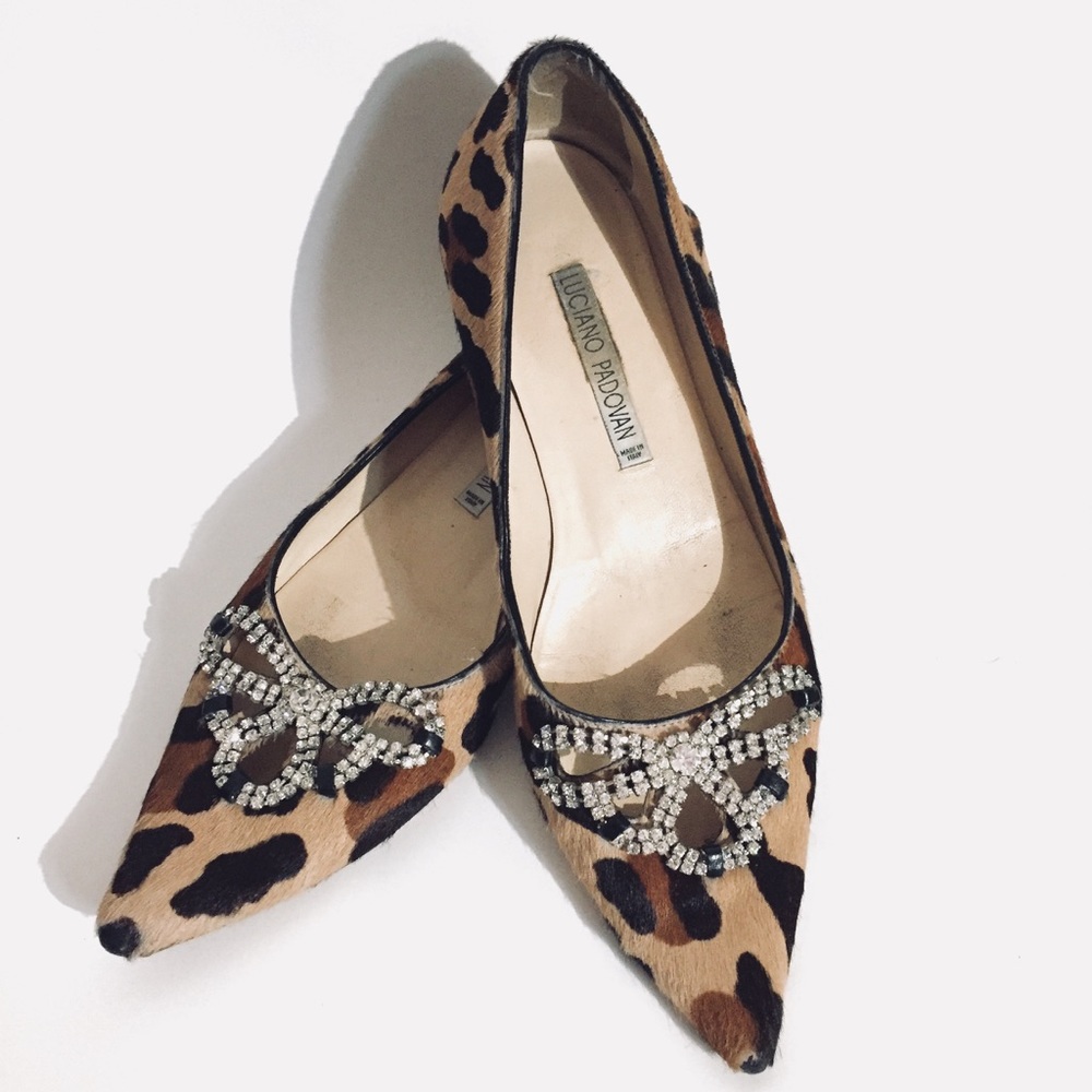 Luciano Padivan embellished flats